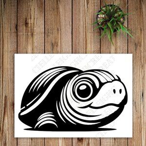 *2 for $20* Cute Turtle vinyl decal Sticker Handcrafted